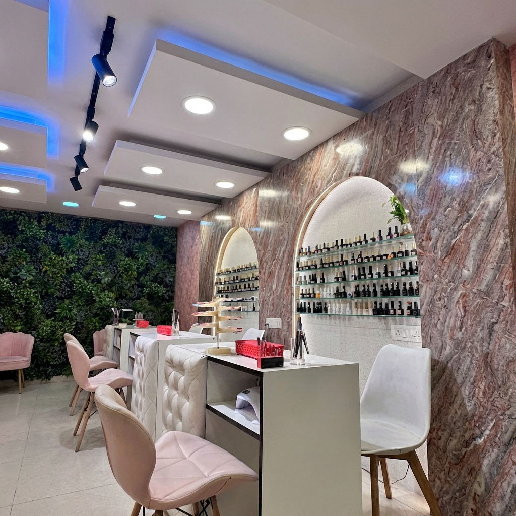 Luxury facial treatment at Nili's Nail & Beauty Lounge